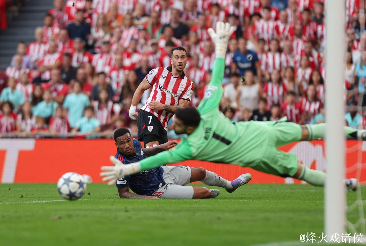 欧冠：巴尔科拉射门中框 巴黎圣日耳曼客场战平毕尔巴鄂竞技